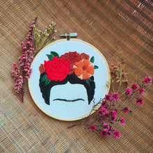 Load image into Gallery viewer, Frida Embroidery Kit
