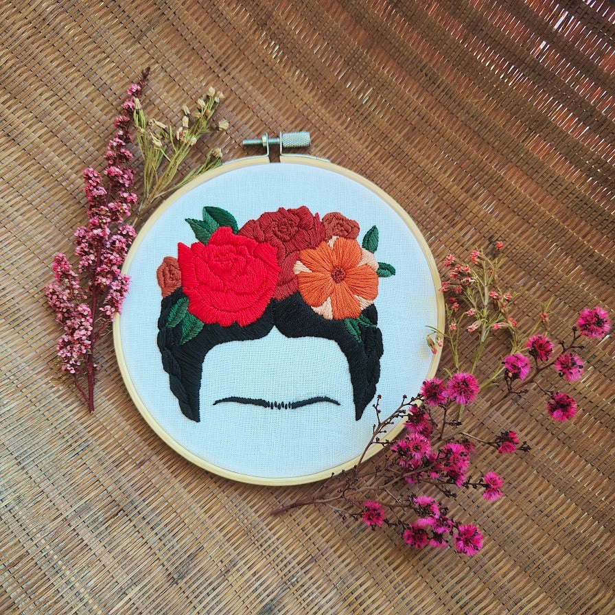 Frida Embroidery Kit