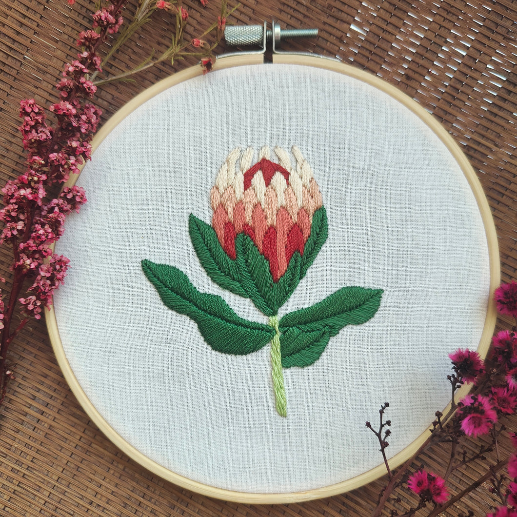 Protea Embroidery Kit