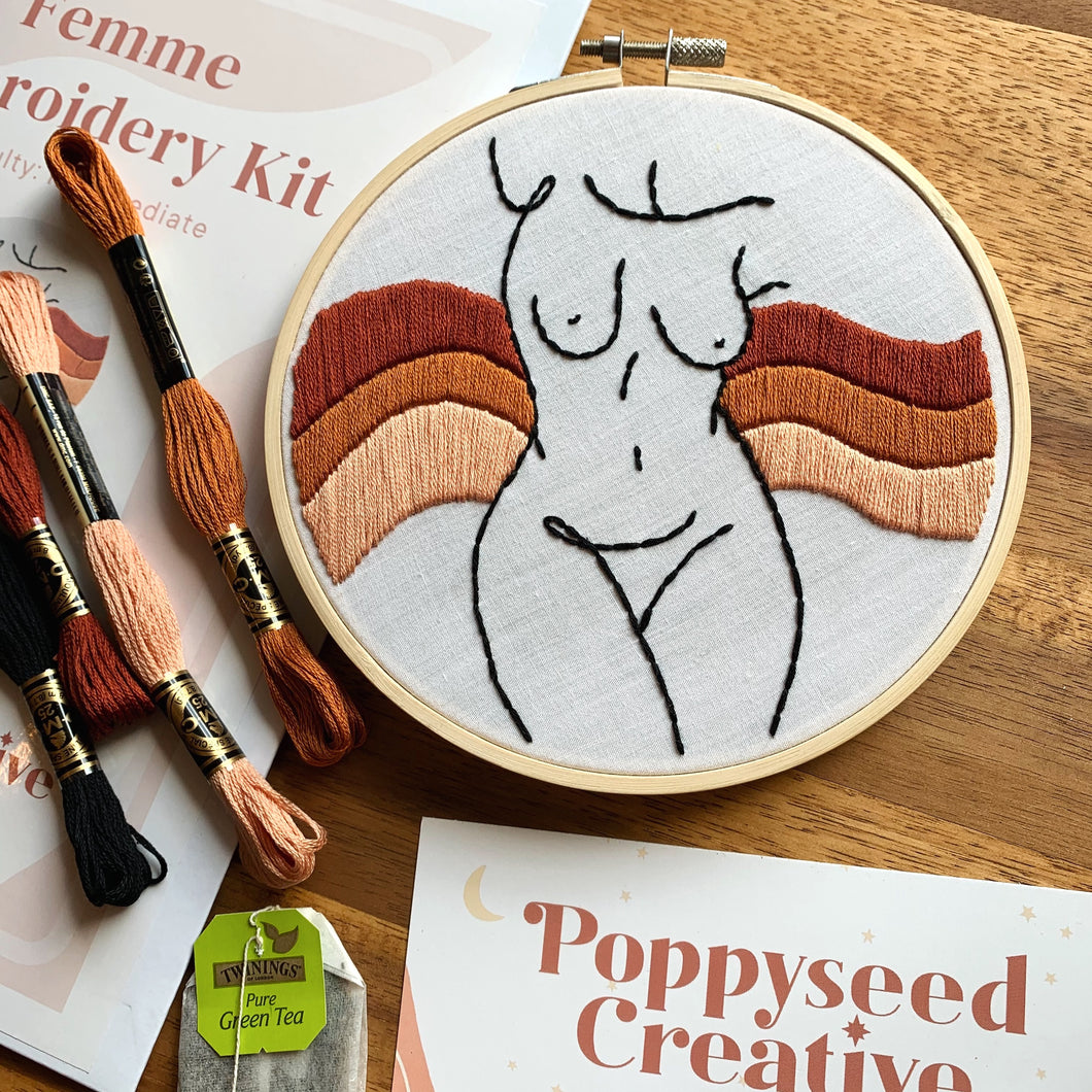 Femme Embroidery Kit
